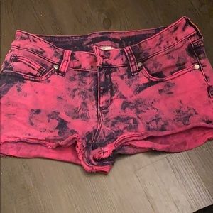 Tie-dye black and pink